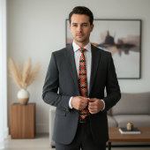 Cravate fleur de lotus