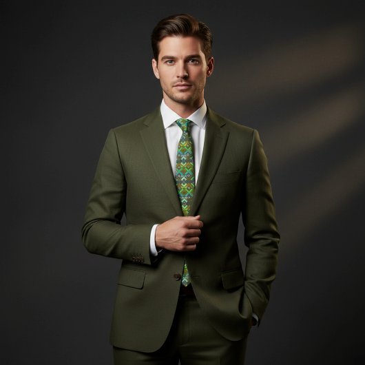 Cravate fleur de lotus