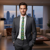 Cravate fleur de lotus