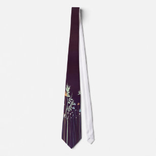 Cravate Fleur de minuit