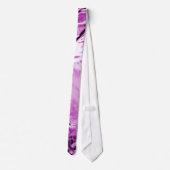 Cravate Fleur de verre violet (Dos)