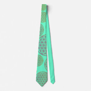 Cravate Fleur de vie / Blume des Lebens - Motif
