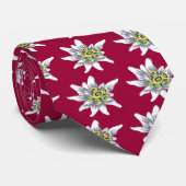 Cravate Fleur d'edelweiss (Roulé)