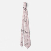 Cravate Fleur d'Élégant Papillon (4) (Dos)