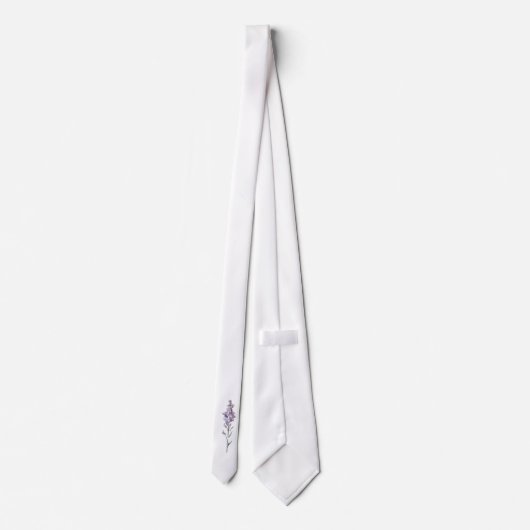 Cravate Fleur délicate (Dos)