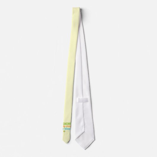 Cravate Fleur d'enfants d'aide de professeurs (Dos)