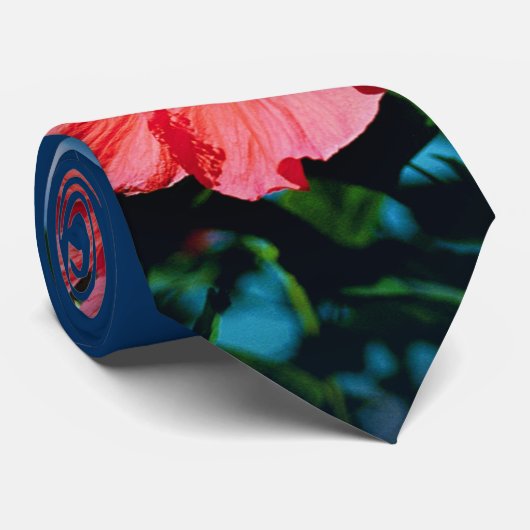 Cravate Fleur des Caraïbes (Roulé)