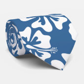 Cravate fleur hawaïen | Design d'impression floral (Roulé)