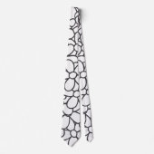 Cravate Fleur Marguerite COULEUR IT style mandrin (Devant)