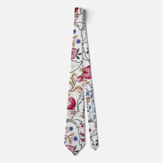 Cravate Fleur, Motif Floral, William Morris (Devant)