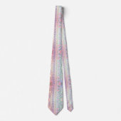 Cravate Fleur pastel (Devant)