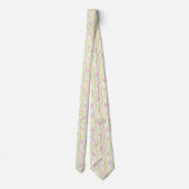 Cravate Fleur pastel rétro (8) (Dos)