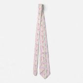 Cravate Fleur pastel rétro (9) (Dos)