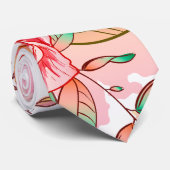 Cravate fleur printanière (Roulé)