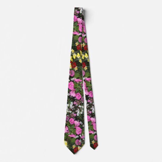 Cravate fleur sauvage (Devant)
