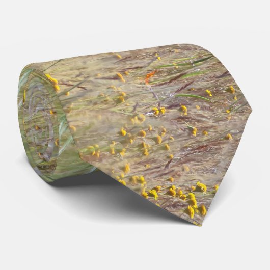 Cravate Fleur sauvage du printemps (Roulé)