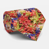 Cravate Fleur sauvage du Texas (Roulé)