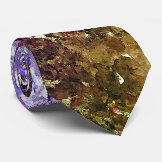 Cravate Fleur Yam rêvant (Roulé)