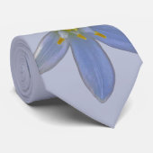 Cravate fleurir en blanc (Roulé)