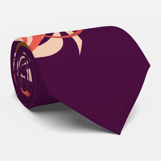 Cravate Fleurs (Roulé)