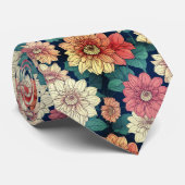 Cravate Fleurs (Roulé)