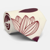 Cravate Fleurs (Roulé)