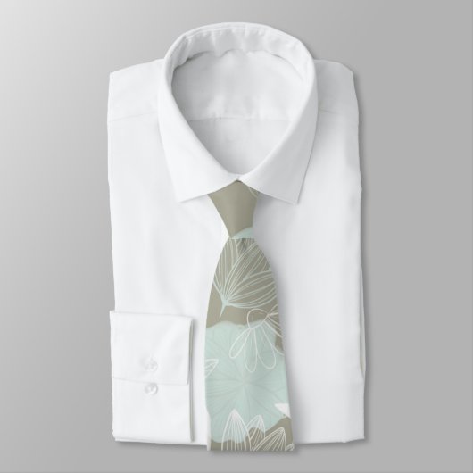 Cravate Fleurs (Attaché)