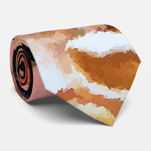 CRAVATE FLEURS (Roulé)