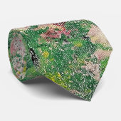 Cravate Fleurs Abstraites (Roulé)