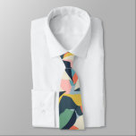 Cravate Fleurs abstraites colorées motif<br><div class="desc">Couleurs vives fleurs abstraites sans couture motif.</div>
