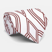 Cravate Fleurs Art Déco (Roulé)