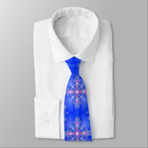 Cravate Fleurs Artdeco dans le style rétro