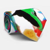 Cravate Fleurs artistiques (Roulé)