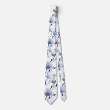 fleurs bleu aquarelle
