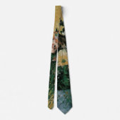 Cravate Fleurs dans un Vase Bleu par Paul Cezanne Art Vint (Dos)