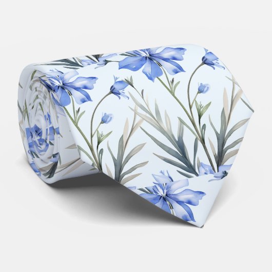 Cravate Fleurs de bureau décontractées Lien de cou Bohème (Roulé)