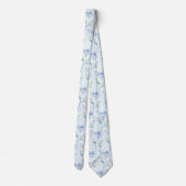 Cravate Fleurs de bureau décontractées Lien de cou Bohème (Dos)