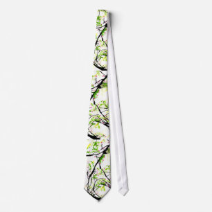 Cravate fleurs de cerisier