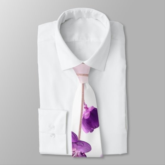 Cravate Fleurs de cerisiers (Attaché)