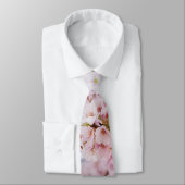Cravate Fleurs de cerisiers (Attaché)