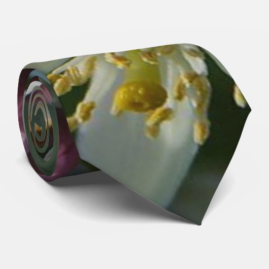 Cravate Fleurs de citron (Roulé)