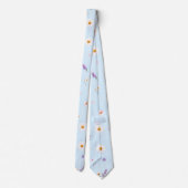 Cravate Fleurs de lilas (Dos)