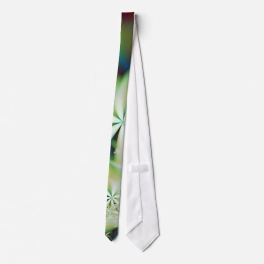 Cravate Fleurs de nuit 2 (Dos)