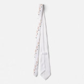 Cravate Fleurs de pavot lapin lapin lapin (Dos)