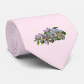 Cravate Fleurs de pommier (Roulé)