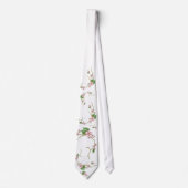 Cravate Fleurs de Sakura (Devant)