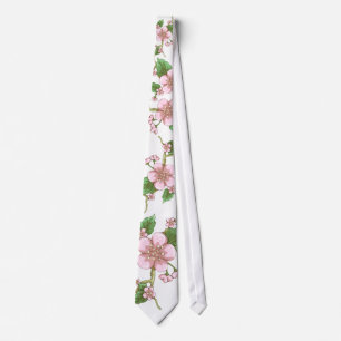 Cravate Fleurs de Sakura