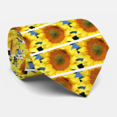 Cravate Fleurs de Sun (Roulé)