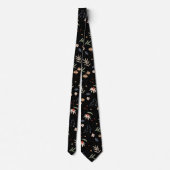 Cravate Fleurs d'eau simples 1 (Dos)