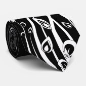 Cravate Fleurs d'imaginaire (Roulé)